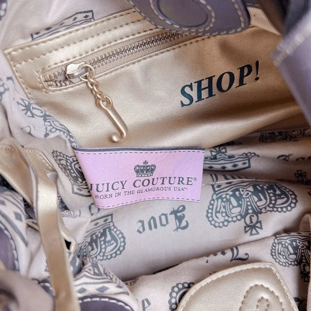 Juicy Couture vintage Y2K velvet bag - Picture 8 of 9